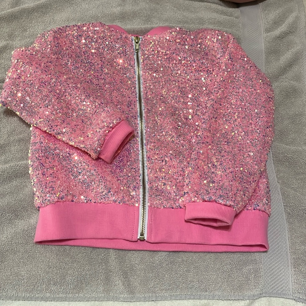 Girls sequin jacket